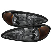 Load image into Gallery viewer, Xtune Pontiac Grand Am 99-05 Crystal Headlights Smoke HD-JH-PGAM99-AM-SM SPYDER