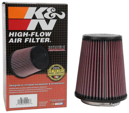 K&N 6 inch OD-Base 4 1/2 inch OD-Top 7 Inch H Round Tapered Universal Air Filter K&N Engineering
