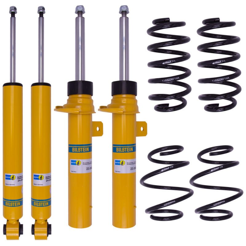 Bilstein B12 (Pro-Kit) 14-16 Mini Cooper S L4 2.0L Front and Rear Suspension Kit Bilstein