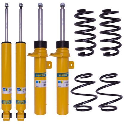 Bilstein B12 (Pro-Kit) 14-16 Mini Cooper S L4 2.0L Front and Rear Suspension Kit Bilstein