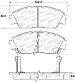 StopTech Premium Ceramic Brake Pads - 308.03730