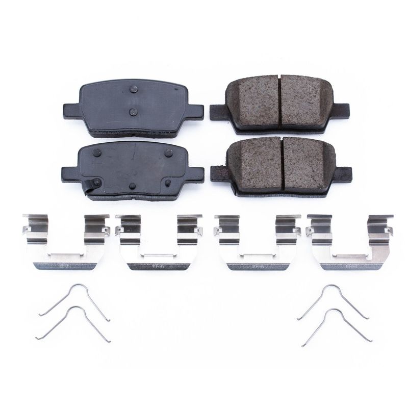 Power Stop 18-19 Buick Enclave Rear Z17 Evolution Ceramic Brake Pads w/Hardware PowerStop