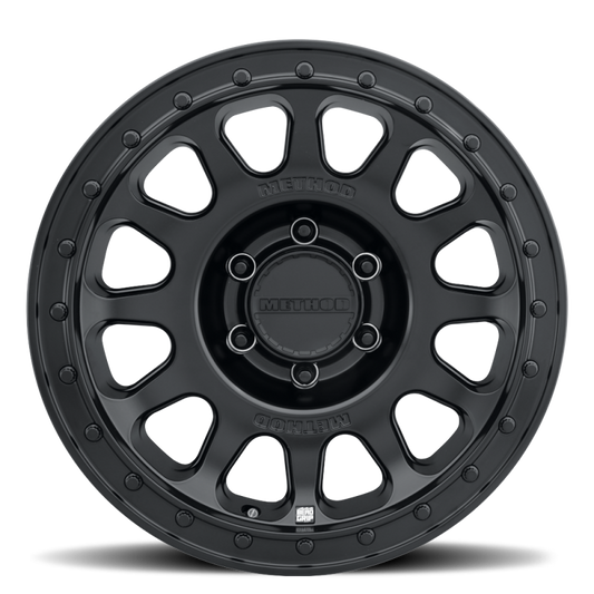 Method MR709 HD Bead Grip 20x 9in / ET12 / 6x5.5 BP / 106.25mm Bore - Black Wheel