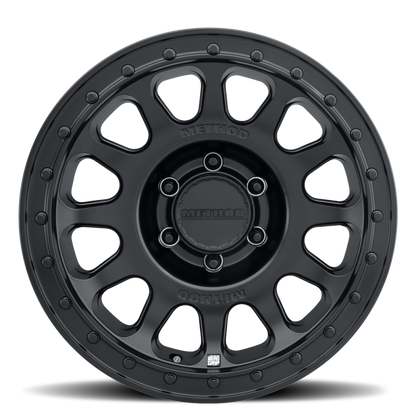 Method MR709 HD Bead Grip 20x 9in / ET12 / 5x5 BP / 71.5mm Bore - Black Wheel