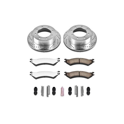 Power Stop 2007 Ford E-150 Rear Z36 Truck & Tow Brake Kit PowerStop