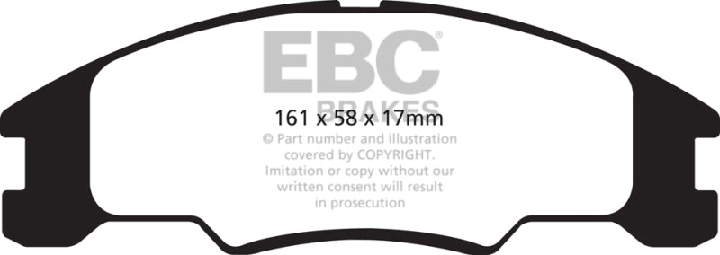 EBC GreenStuff Front Brake Pads - DP21822