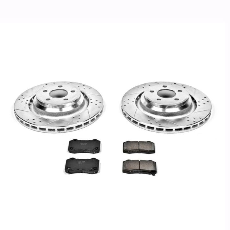 Power Stop 05-10 Chrysler 300 Rear Z23 Evolution Sport Brake Kit PowerStop