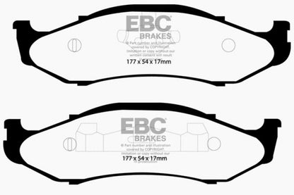 EBC Ultimax2 Front Brake Pads - UD712 EBC