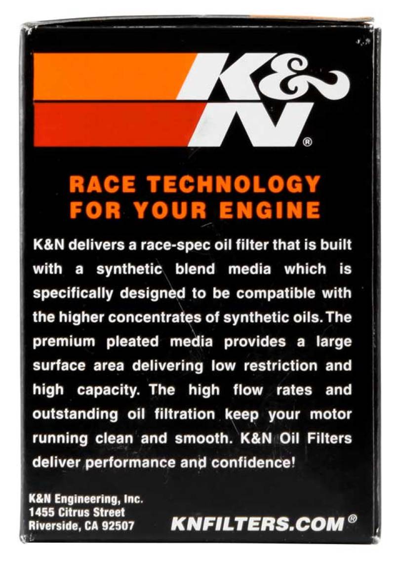 K&N Polaris 2.688in OD x 3.813in H Oil Filter K&N Engineering