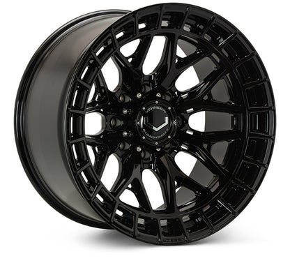 Vossen HFX-1 20x9 - 8x180 - ET18 - Deep Face - 124.3 - Gloss Black Wheel