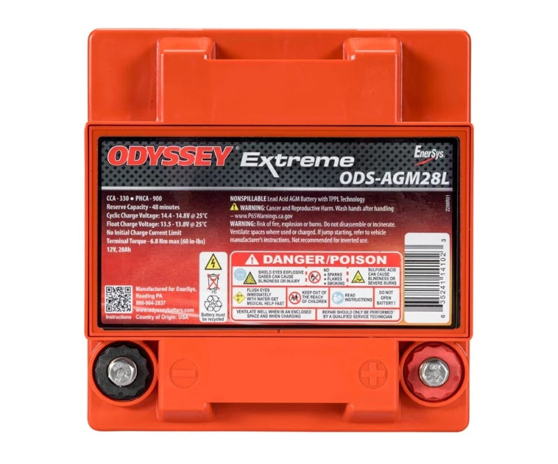 Odyssey Battery Powersport Extreme AGM Battery (PC925) Odyssey Battery