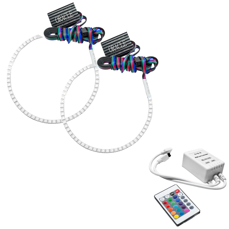 Oracle Ford Mustang 10-12 Halo Kit - Projector - ColorSHIFT w/ Simple Controller ORACLE Lighting