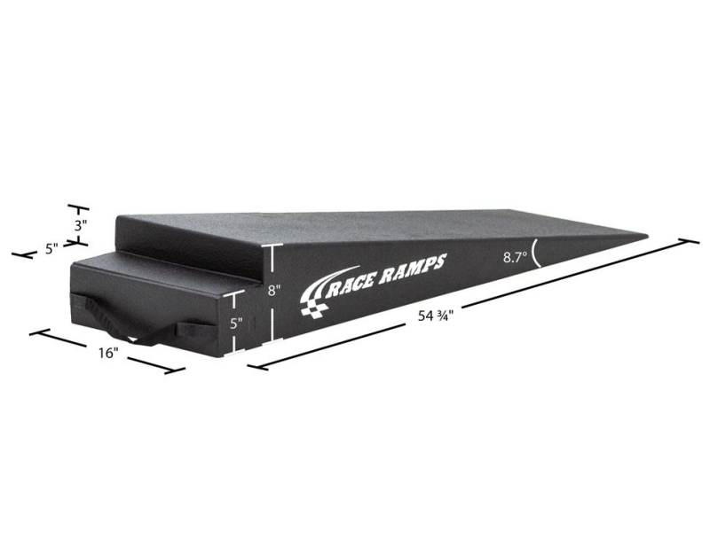 Race Ramps 8in. Trailer Ramps - 8.7 Degree Approach Angle Race Ramps