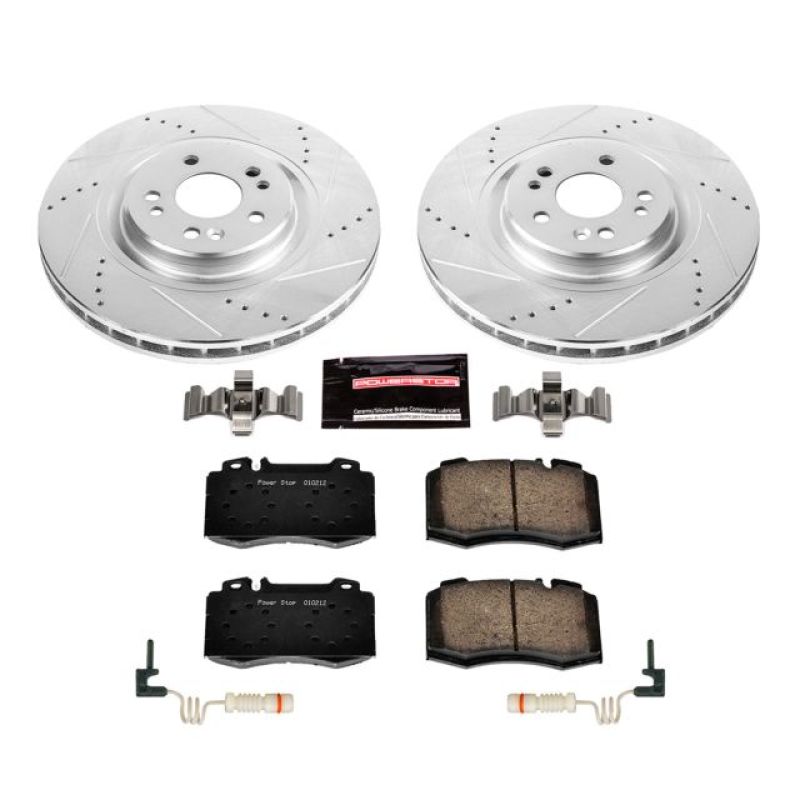 Power Stop 00-03 Mercedes-Benz ML55 AMG Front Z23 Evolution Sport Brake Kit PowerStop