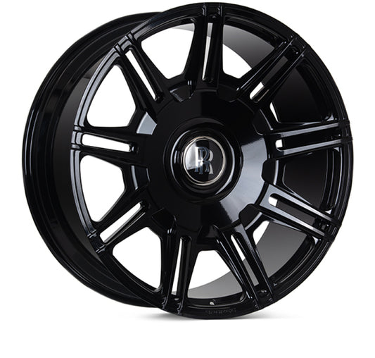 Vossen x Novitec SP2 24x10 ET:5 Gloss Black Rolls-Royce Cullinan / Phantom Rear Wheel