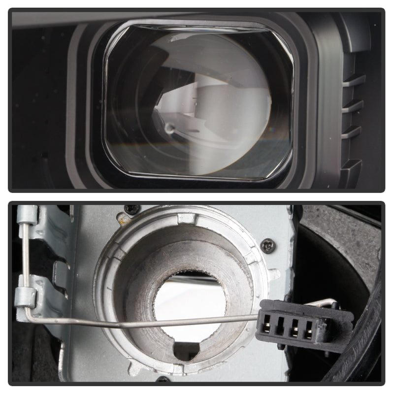Spyder Chevy Camaro 16-18 (Do Not Fit Halogen) Projector Headlights Black PRO-YD-CCAM16HIDSI-SEQ-BK SPYDER