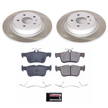 Load image into Gallery viewer, Power Stop 13-16 Lincoln MKZ Rear Semi-Coated Rotor Kit