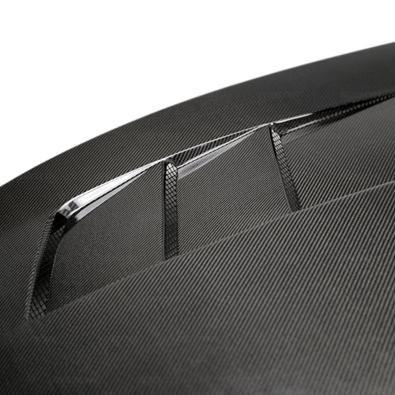 Seibon TS-style carbon fiber hood for 2018-2022 Honda Accord - HD18HDACC-TS