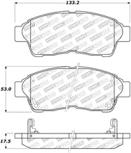 Load image into Gallery viewer, StopTech Premium Ceramic Brake Pads - 308.05620