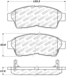 StopTech Premium Ceramic Brake Pads - 308.05620