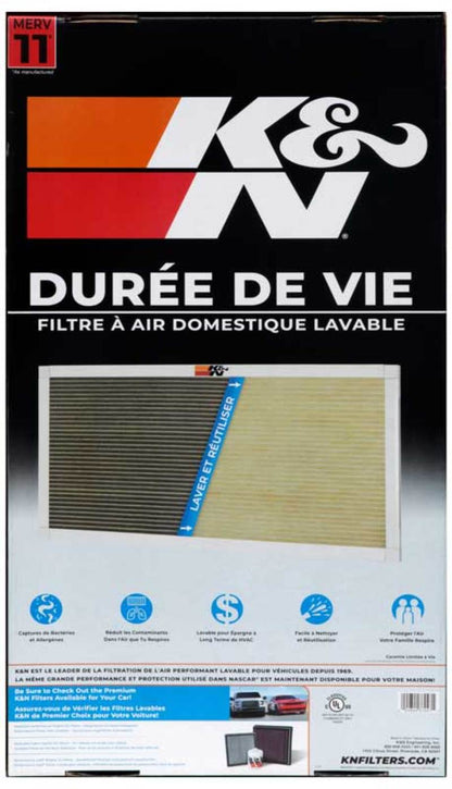 K&N HVAC Filter - 14 x 25 x 1