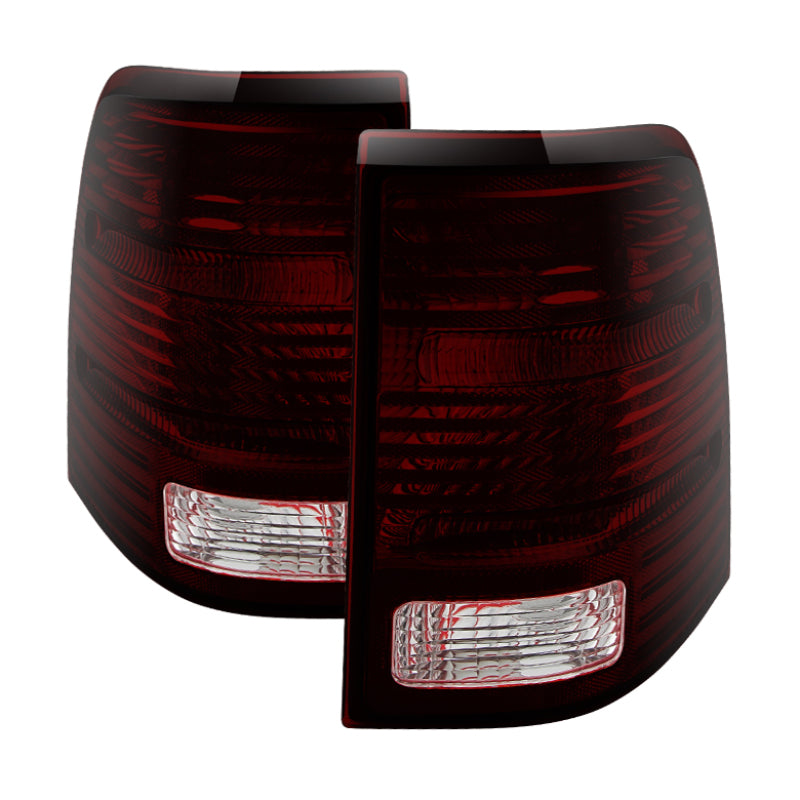 Xtune Ford Explorer 02-05 4Door OEM Style Tail Lights Red Smoked ALT-JH-FEX02-OE-RSM SPYDER