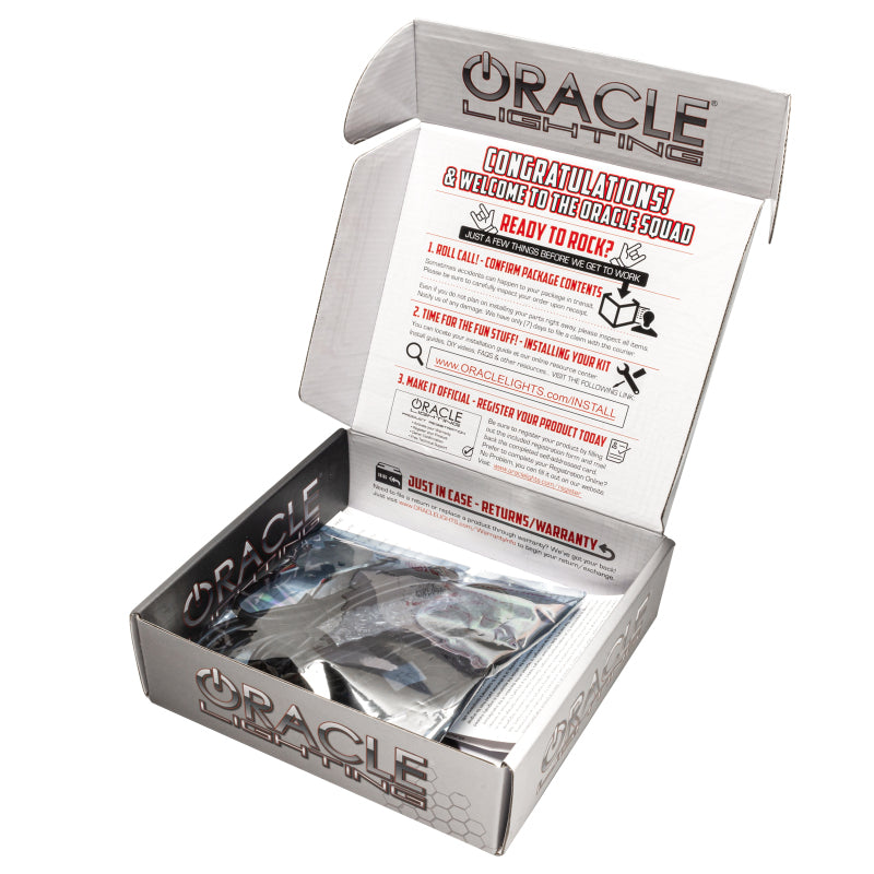 Oracle 14-17 Chevrolet Impala LED Projector Headlight Halo Kit - Red