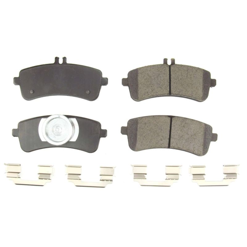 Power Stop 15-18 Mercedes-Benz S63 AMG Rear Z17 Evolution Ceramic Brake Pads w/Hardware PowerStop