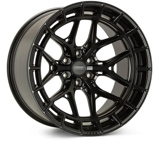 Vossen HFX-1 17x9 / 6x135 / ET0 / Deep / 87.1 CB - Satin Black Wheel Vossen