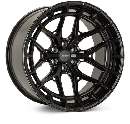 Vossen HFX-1 22x10 / 6x139.7 BP / ET-18 / 106.1 CB / Super Deep - Satin Black Wheel- HFX1-2G27