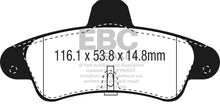 Load image into Gallery viewer, EBC RedStuff Rear Brake Pads - DP3965/2C