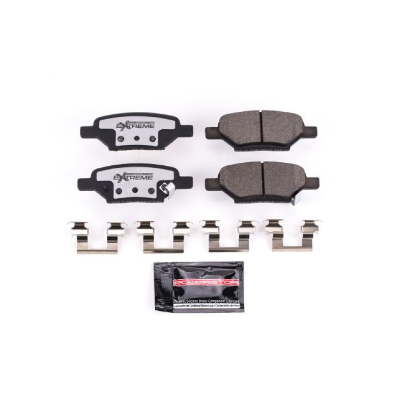 Power Stop 05-08 Chevrolet Cobalt Rear Z26 Extreme Street Brake Pads w/Hardware PowerStop