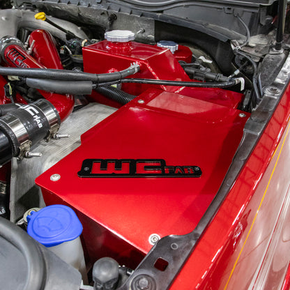 Wehrli 17-24 6.7L Power Stroke Coolant Tank and Battery Box Kit - Gloss Black - WCF100203-GB