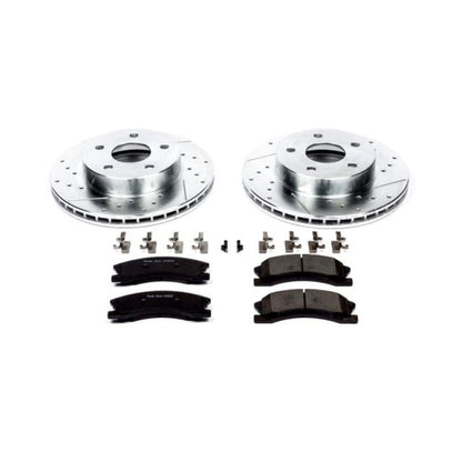 Power Stop 99-04 Jeep Grand Cherokee Front Z23 Evolution Sport Brake Kit PowerStop