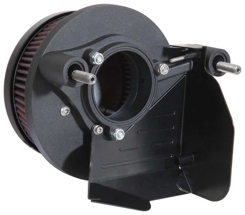 K&N 17-18 Harley Davidson Road Glide Hammer Black Street Metal Intake System K&N Engineering
