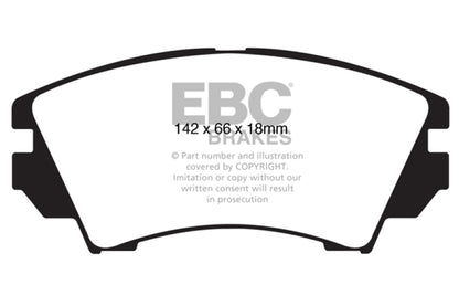 EBC GreenStuff Front Brake Pads - DP22014 EBC