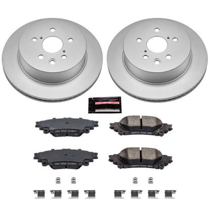 Power Stop 14-15 Lexus IS250 Rear Z17 Evolution Geomet Coated Brake Kit (US & Canadian Models Only) PowerStop