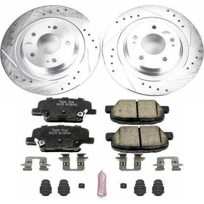 Power Stop 14-18 Mitsubishi Outlander Rear Z23 Evolution Sport Brake Kit PowerStop