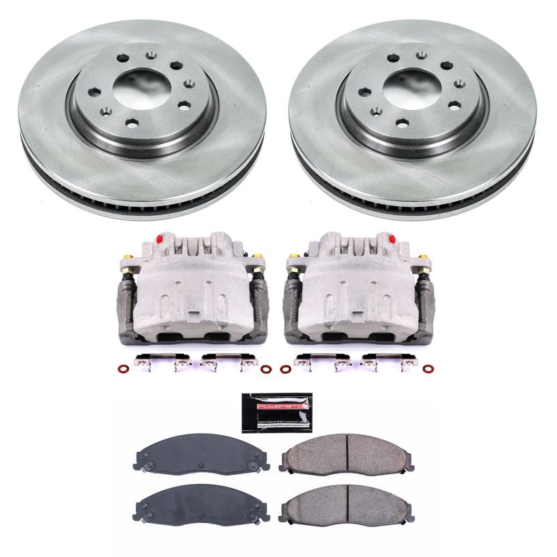 Power Stop 03-05 Cadillac CTS Front Autospecialty Brake Kit w/Calipers PowerStop