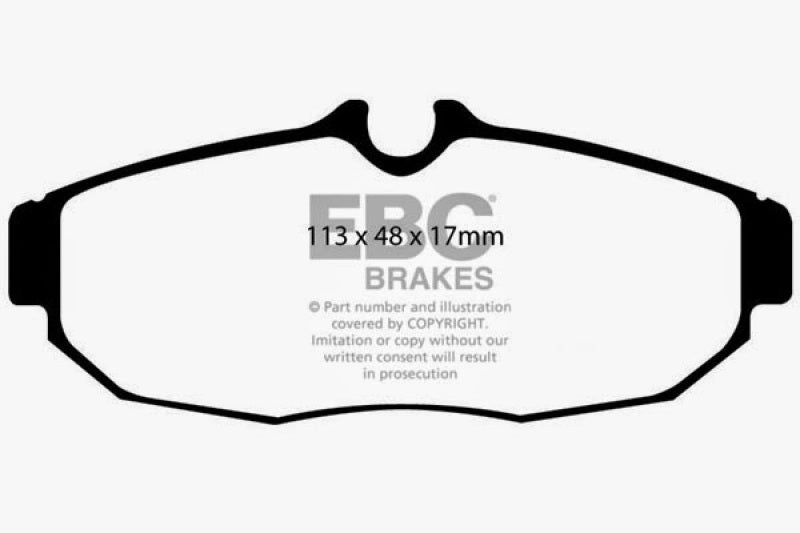 EBC GreenStuff Rear Brake Pads - DP21741