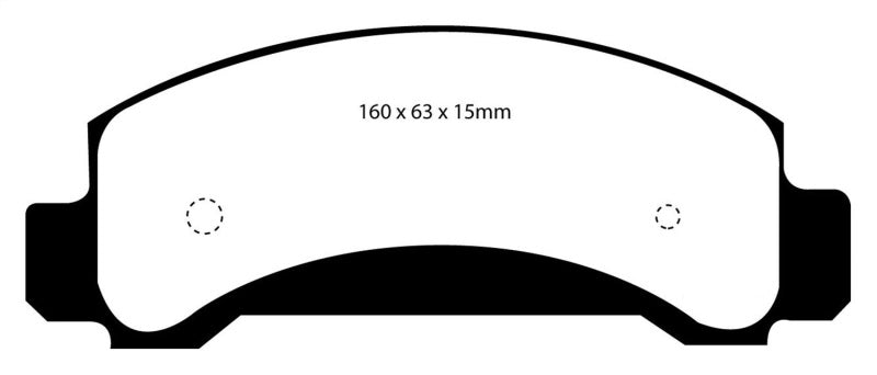 EBC GreenStuff Front Brake Pads - DP61085 EBC