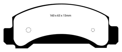 EBC GreenStuff Front Brake Pads - DP61085 EBC