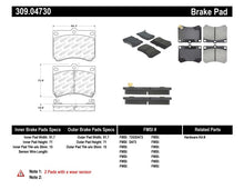 Load image into Gallery viewer, StopTech Performance 91-03 Ford Escort ZX2 / 92-95 Mazda MX-3 Front Brake Pads