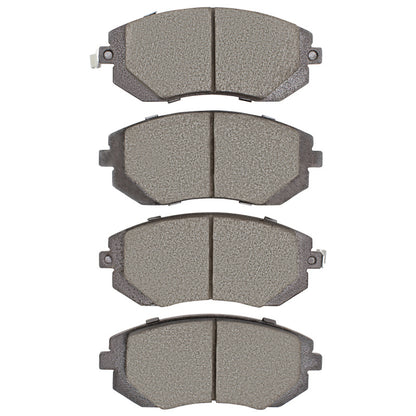 R1 02-12 Subaru Impreza Front Semi Met Brake Pads