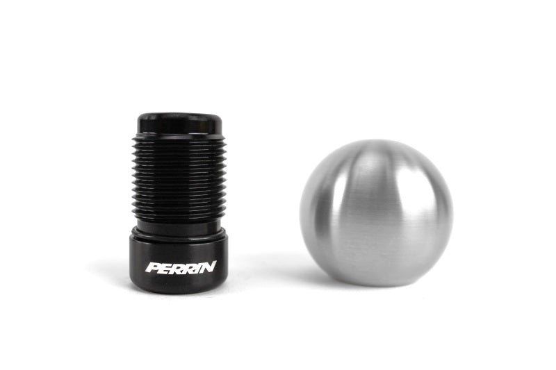 Perrin 2022 BRZ/GR86 Manual Brushed 2.0in Stainless Steel Shift Knob Ball Perrin Performance