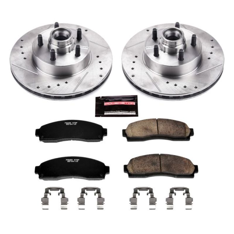 Power Stop 10-11 Ford Ranger Front Z23 Evolution Sport Brake Kit PowerStop