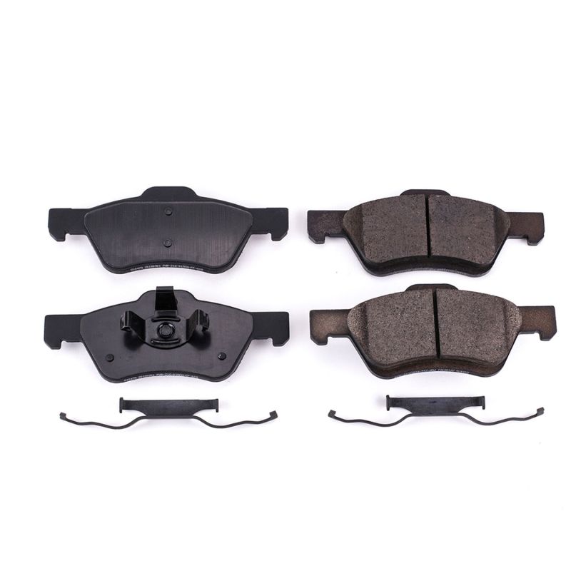 Power Stop 08-10 Ford Escape Front Z17 Evolution Ceramic Brake Pads w/Hardware PowerStop