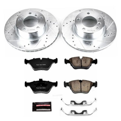 Power Stop 01-03 BMW 525i Front Z23 Evolution Sport Brake Kit PowerStop
