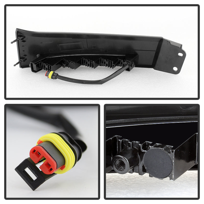 Spyder Toyota Tundra 07-13 Daytime LED Running Lights (XSP-X Model Look)wo/swtch Blk FL-DRL-TTU07-BK SPYDER