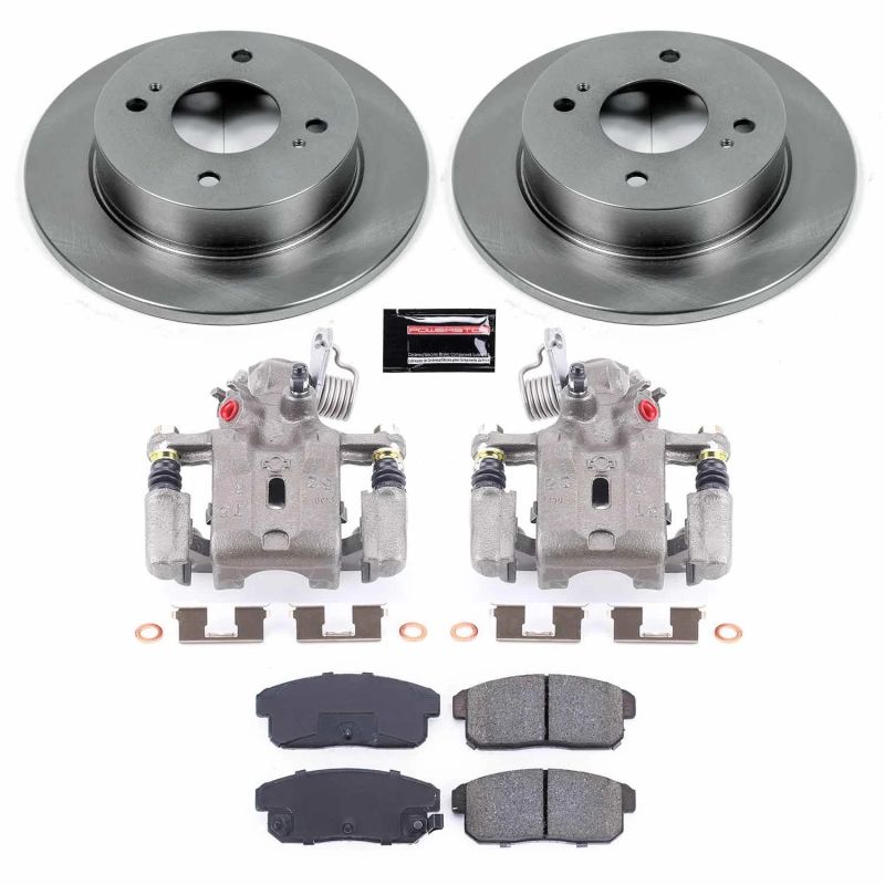 Power Stop 01-02 Infiniti G20 Rear Autospecialty Brake Kit w/Calipers PowerStop